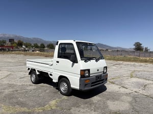 1992 SUBARU SAMBAR 2WD-4WD EL Gear 5MT 34000 mi