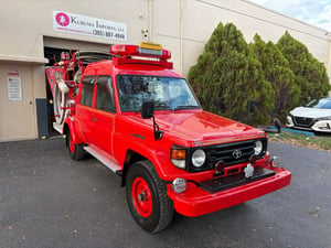 2001 Toyota Land Cruiser 70 A/C Diesel 4WD Fire Truck HZJ79