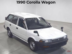 1990 Toyota Corolla Wagon COROLLA VAN DX